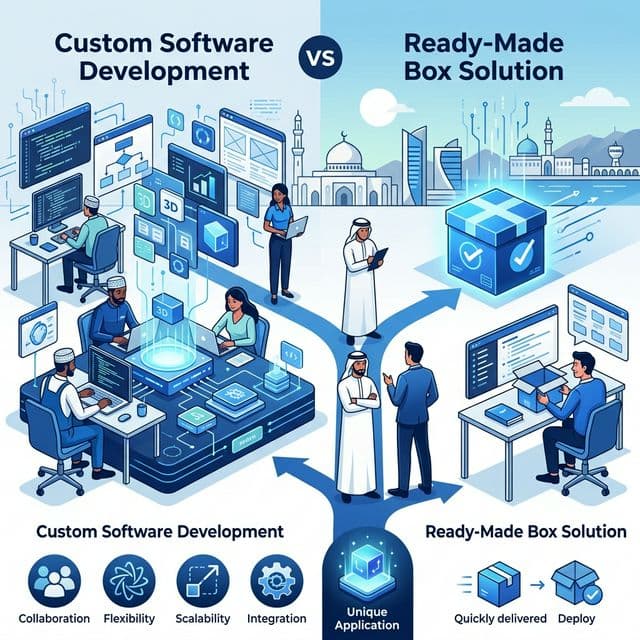 Custom Software vs Off-the-Shelf Solutions: Which Is Right for Your Oman Business?