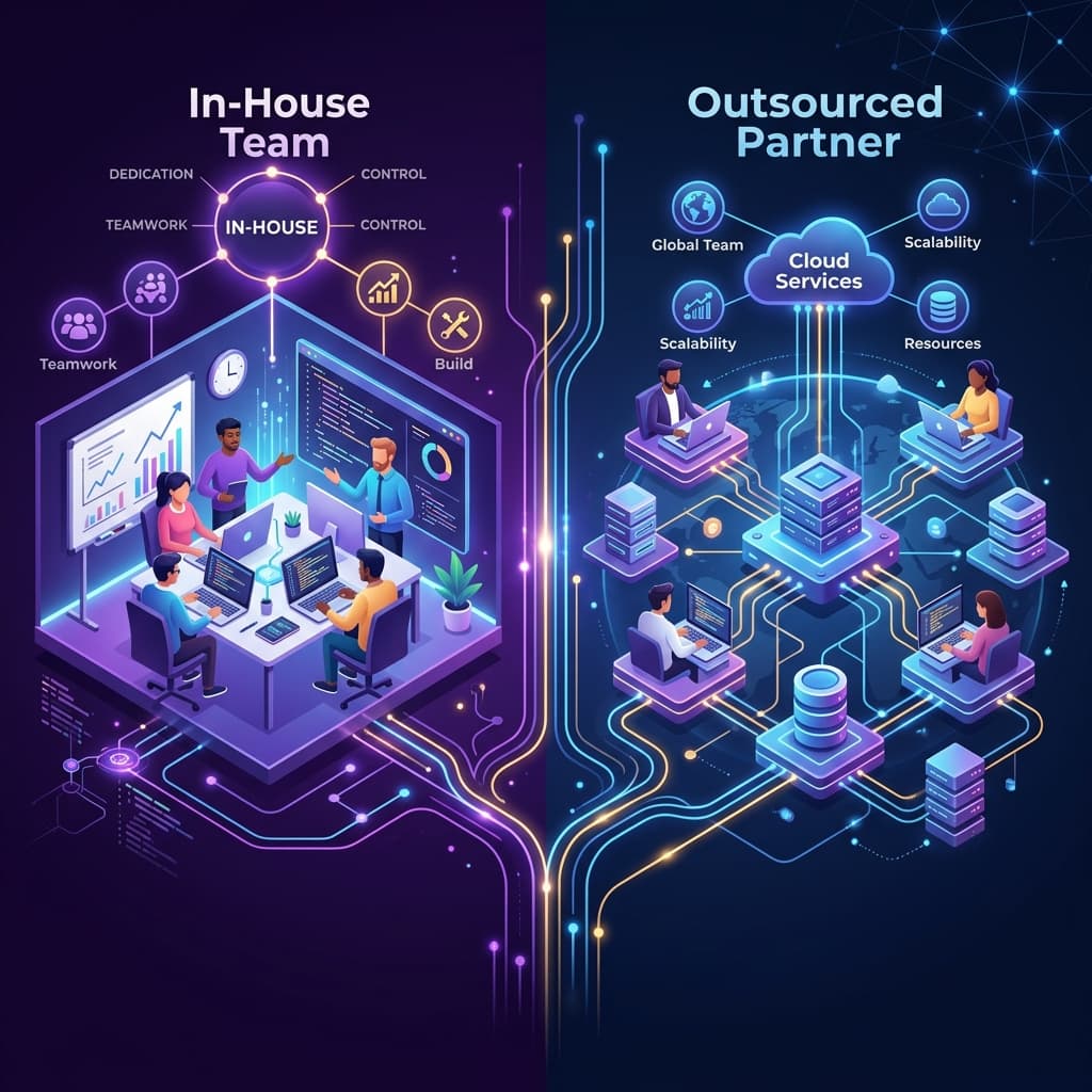 In-House vs Outsourced Software Partner in Oman: How to Decide