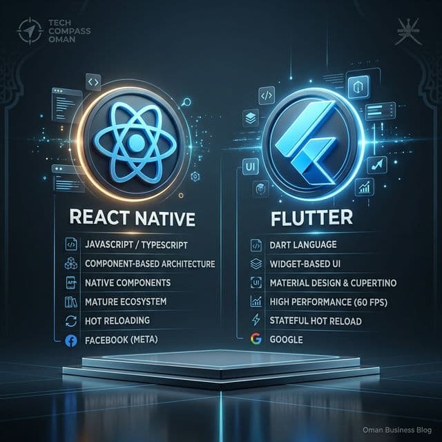 React Native vs Flutter: Which is Better for App Development in Oman?