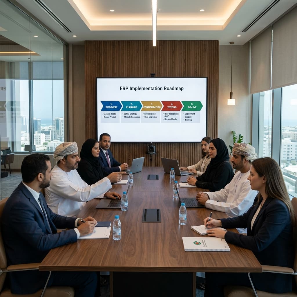 ERP Implementation in Oman: From Selection to Go-Live