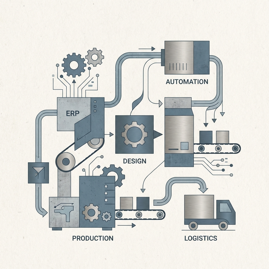 Automated Manufacturing Flow | Case Study | CodeStack Oman